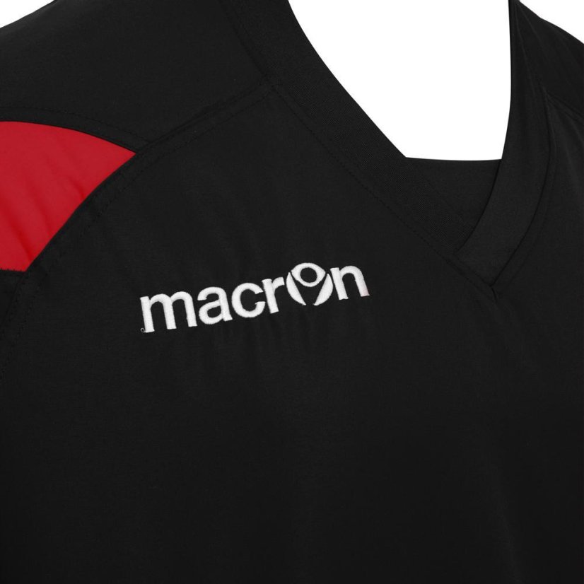 Tréninkový ragbyový dres Macron Ruby - Barva: Černá, Velikost: 3XL