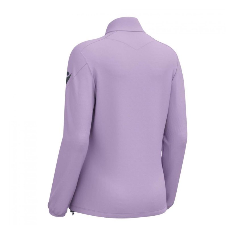 Triko Macron Anora 1/4 ZIP - Farba: Fialová, Veľkosť: S