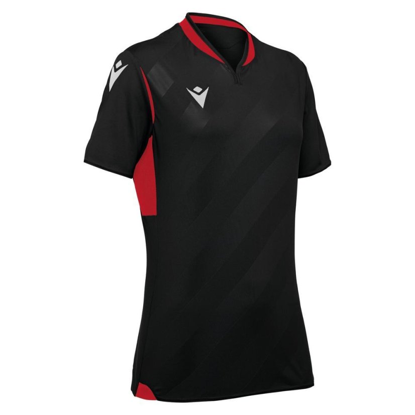 Dámský dres Macron Alya - Barva: Bílá/červená, Velikost: XXS