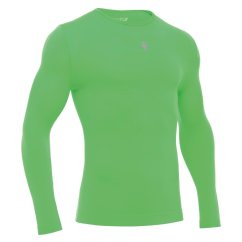 PERFORMANCE TECH UNDERWEAR TOP LS GRN FLUO
