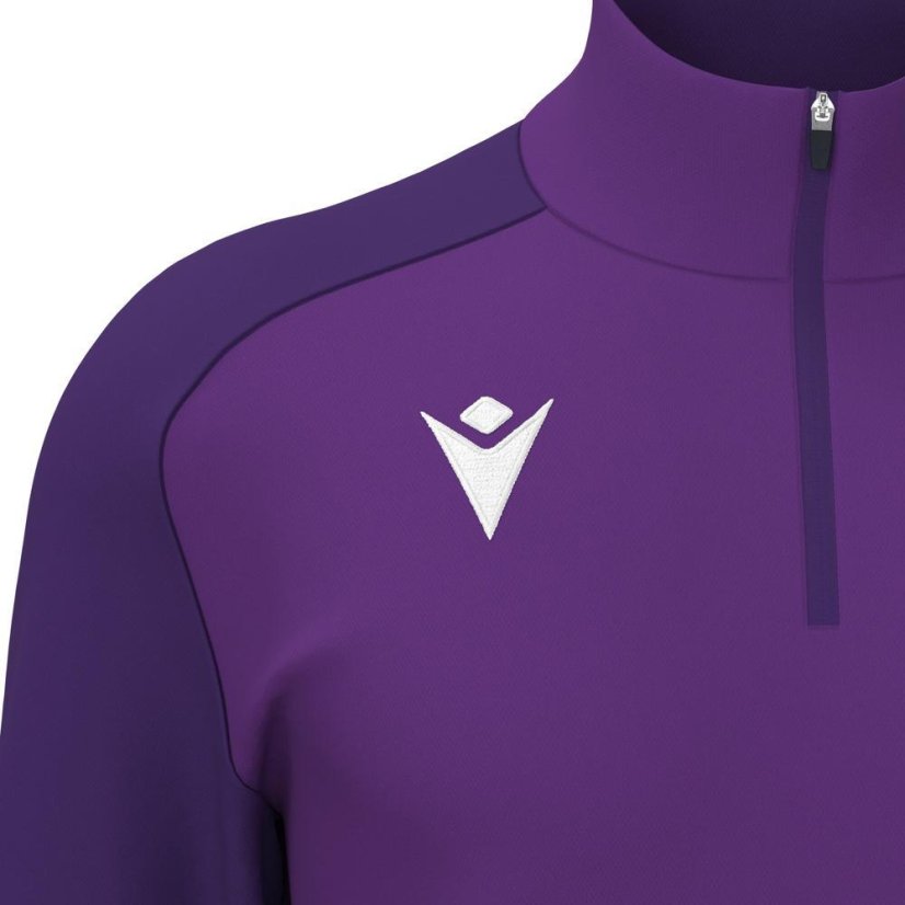 Top Macron Isen 1/4 Zip - Barva: Královská modrá, Velikost: S