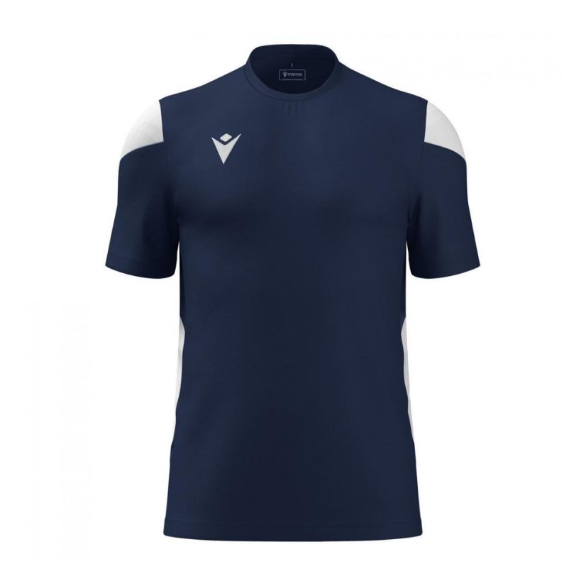 Dětský sportovní dres Macron Polis - Barva: Bílá/šedá, Velikost: 3XS