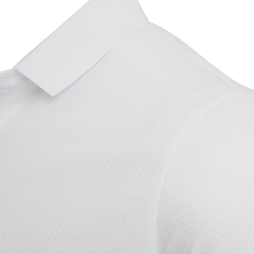 Tričko s límečkem Macron Grace SS - Barva: Bílá, Velikost: 3XL