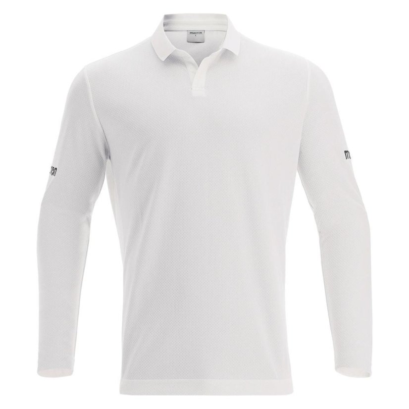 Triko Macron Grace LS - Barva: Bílá, Velikost: 3XL