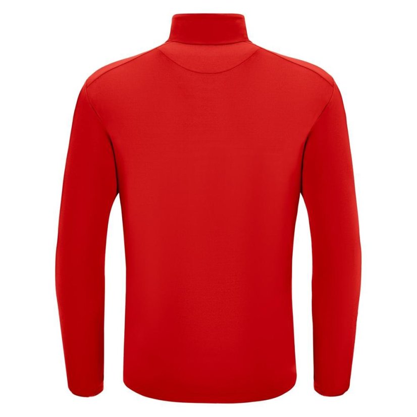 Mikina Macron Piave 1/4 ZIP - Barva: Světle modrá, Velikost: M