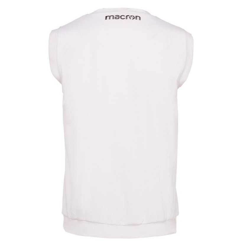 Sportovní vesta Macron Crowe - Barva: Bílá, Velikost: 3XL