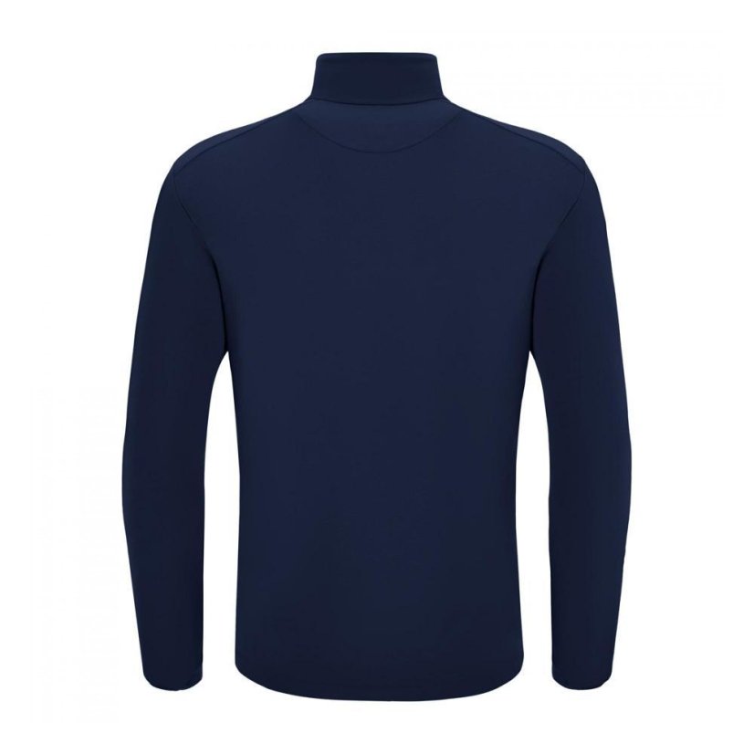 Mikina Macron Piave 1/4 ZIP - Barva: Světle modrá, Velikost: M