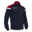 Sportovní mikina na zip Macron Sobek - Barva: Černá/červená, Velikost: 3XL
