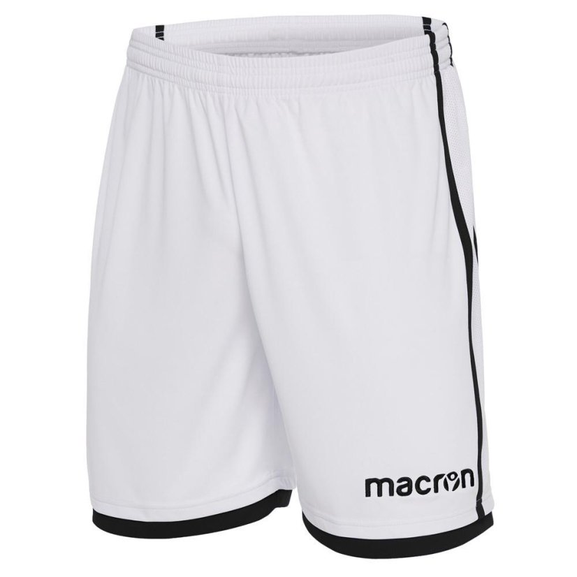 Fotbalové kraťasy Macron Algol - Barva: Černá/zelená, Velikost: 3XL