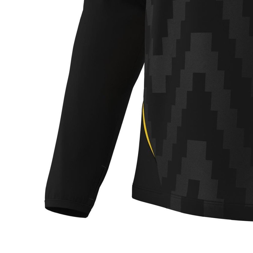 Sportovní top Macron Starfall 1/4 Zip - Farba: Čierna/biela, Veľkosť: 3XL
