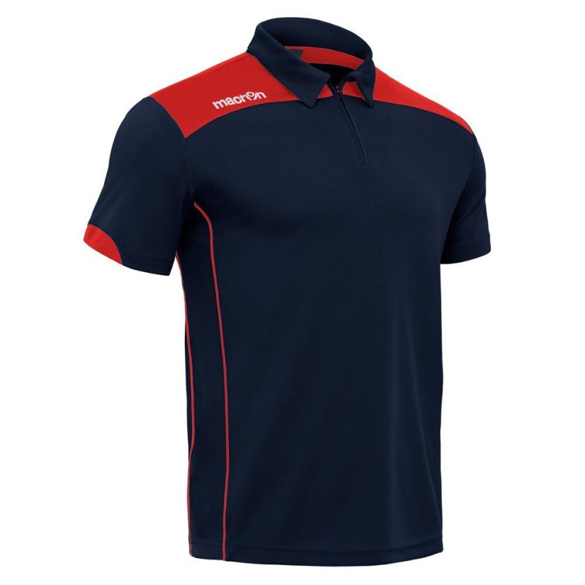 Sportovní polo tričko Macron Logan - Barva: Bílá, Velikost: 3XL