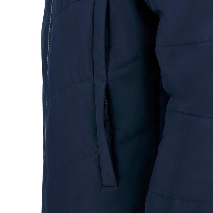 Bunda Macron Northland Long Bench - Barva: Modrá, Velikost: M