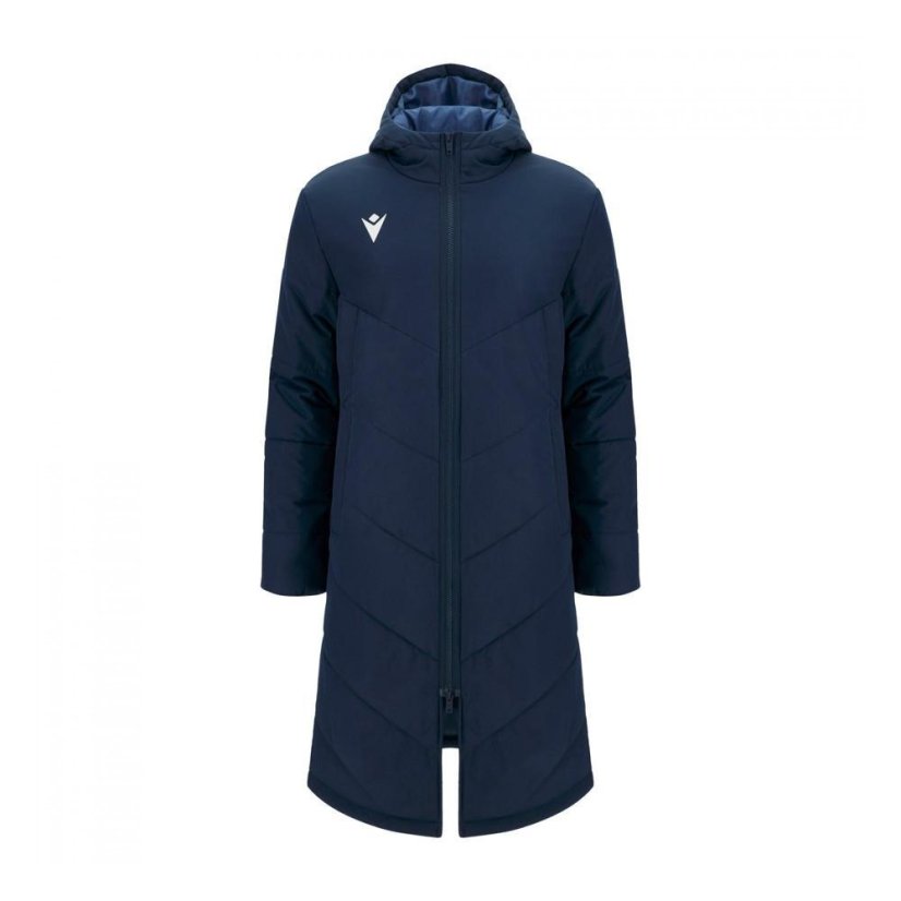 Bunda Macron Northland Long Bench - Barva: Modrá, Velikost: M