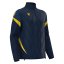 Sportovní top Macron Hollow 1/4 Zip - Barva: Černá/bílá, Velikost: L