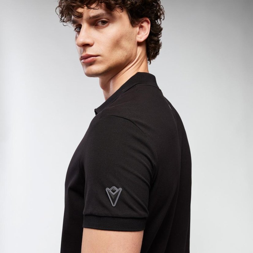 Sportovní polo tričko Macron Ath Icon Radiant - Barva: Bílá, Velikost: 3XL
