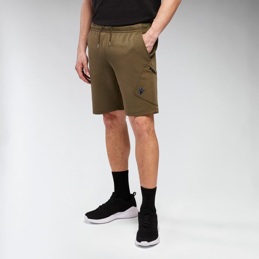 Sportovní kraťasy Macron Ath Icon Island - Barva: Černá, Velikost: 4XL