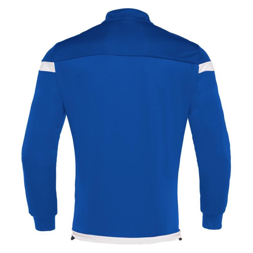 Sportovní mikina na zip Macron Sobek - Barva: Černá/červená, Velikost: 3XL