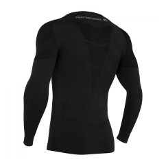 PERFORMANCE ++ COMPRESSION TECH UNDERWEAR TOP LS BLK