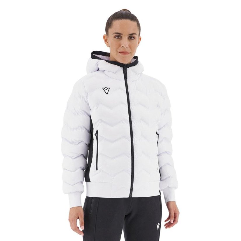 Bomber bunda Macron Ath Fce Kolari - Barva: Bílá, Velikost: S