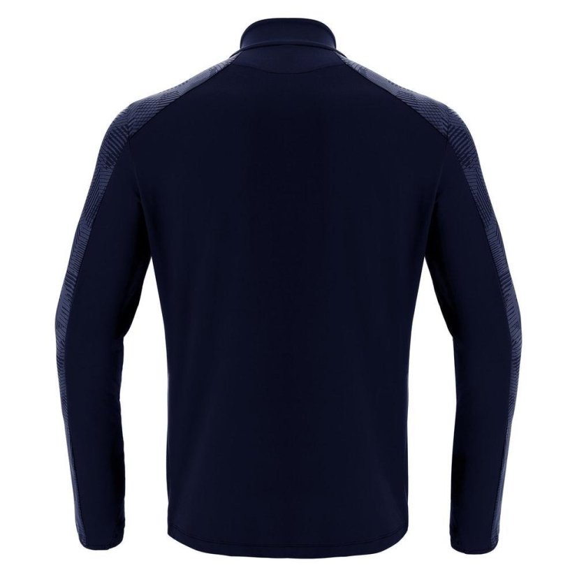 Triko Macron Naryn 1/4 ZIP - Barva: Lahvově zelená, Velikost: M