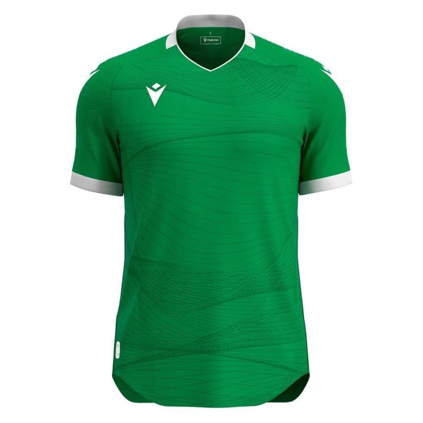 Dres Macron Wyvern Eco - Barva: Vínová/světle modrá, Velikost: M