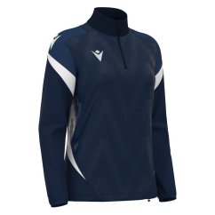 LEONA 1/4 ZIP WMN TOP  NAV/WHT | 800004490701 | XXL