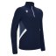 Mikina Macron Piave 1/4 ZIP - Barva: Světle modrá, Velikost: M