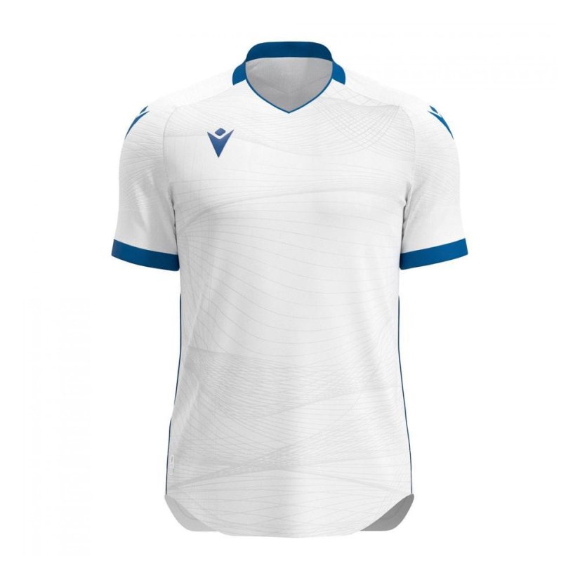 Dres Macron Wyvern Eco - Barva: Vínová/světle modrá, Velikost: M