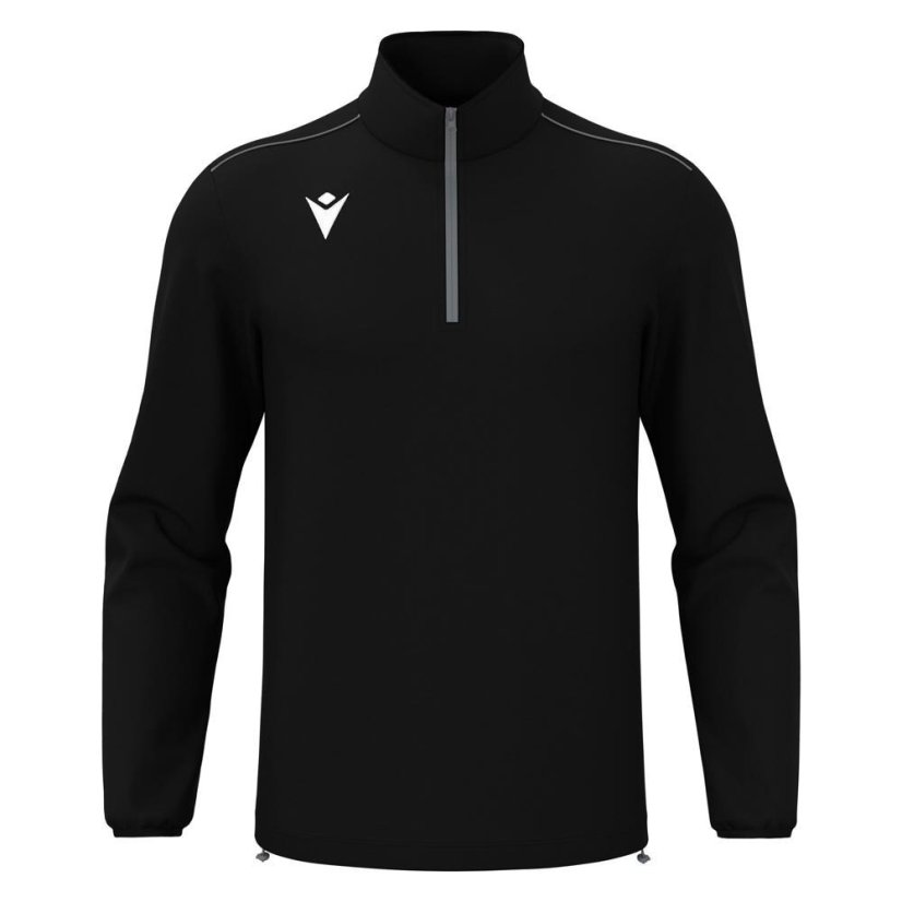 Triko Macron Havel 1/4 Zip - Barva: Červená, Velikost: 3XS
