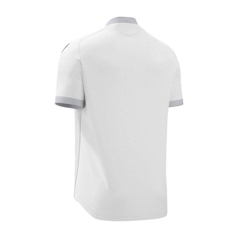 Dres Macron Wyvern Eco - Barva: Vínová/světle modrá, Velikost: M