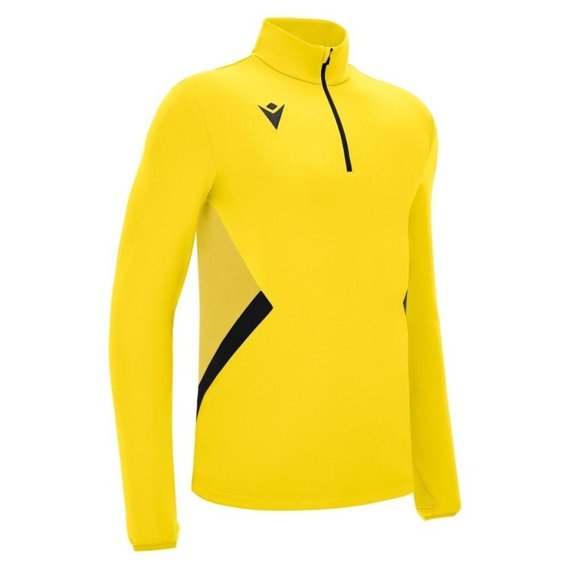 Mikina Macron Piave 1/4 ZIP - Barva: Světle modrá, Velikost: M