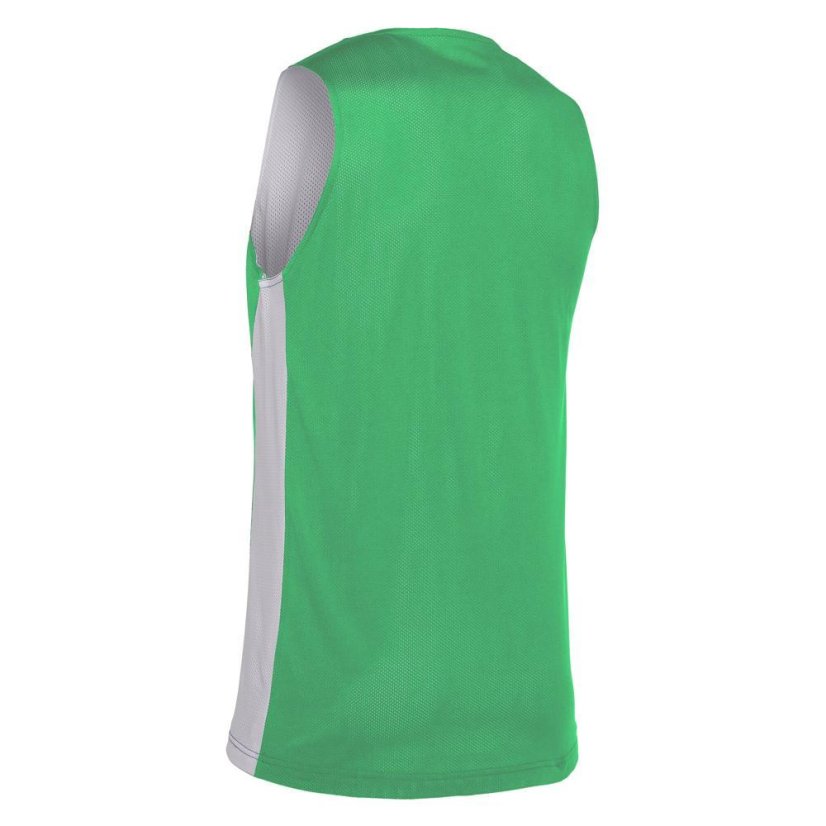 Sportovní dres bez rukávů Macron Propane Reversible - Barva: Černá/bílá, Velikost: 3XS