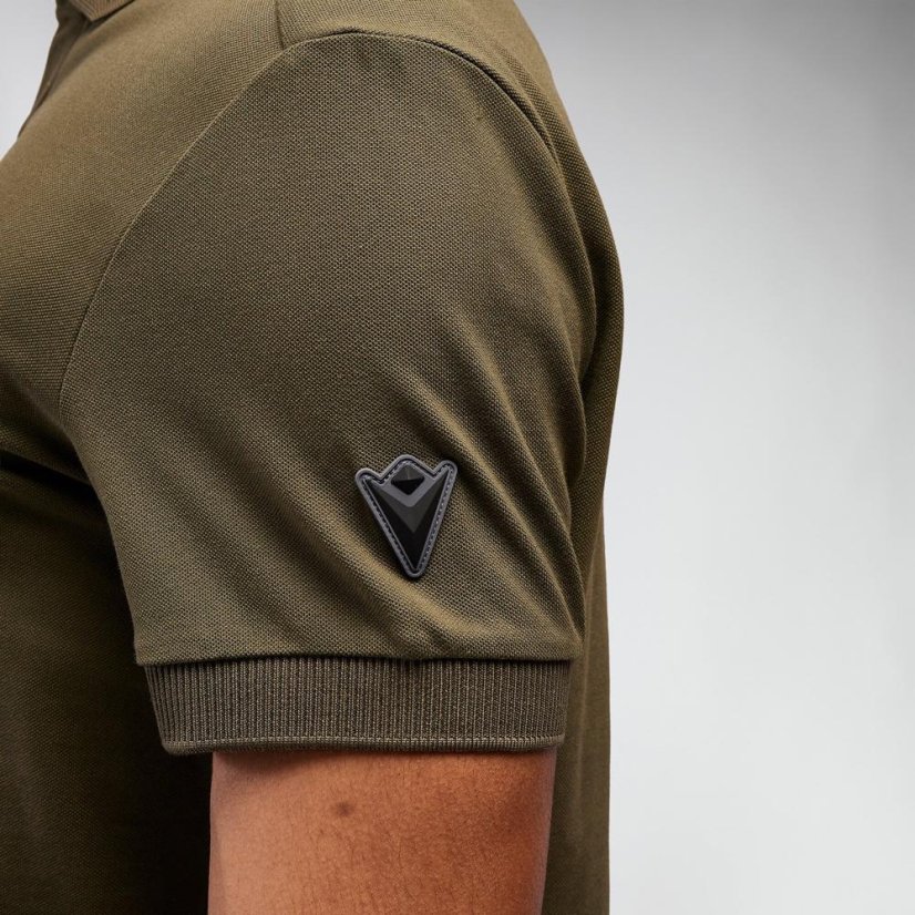 Sportovní polo tričko Macron Ath Icon Radiant - Barva: Bílá, Velikost: 3XL
