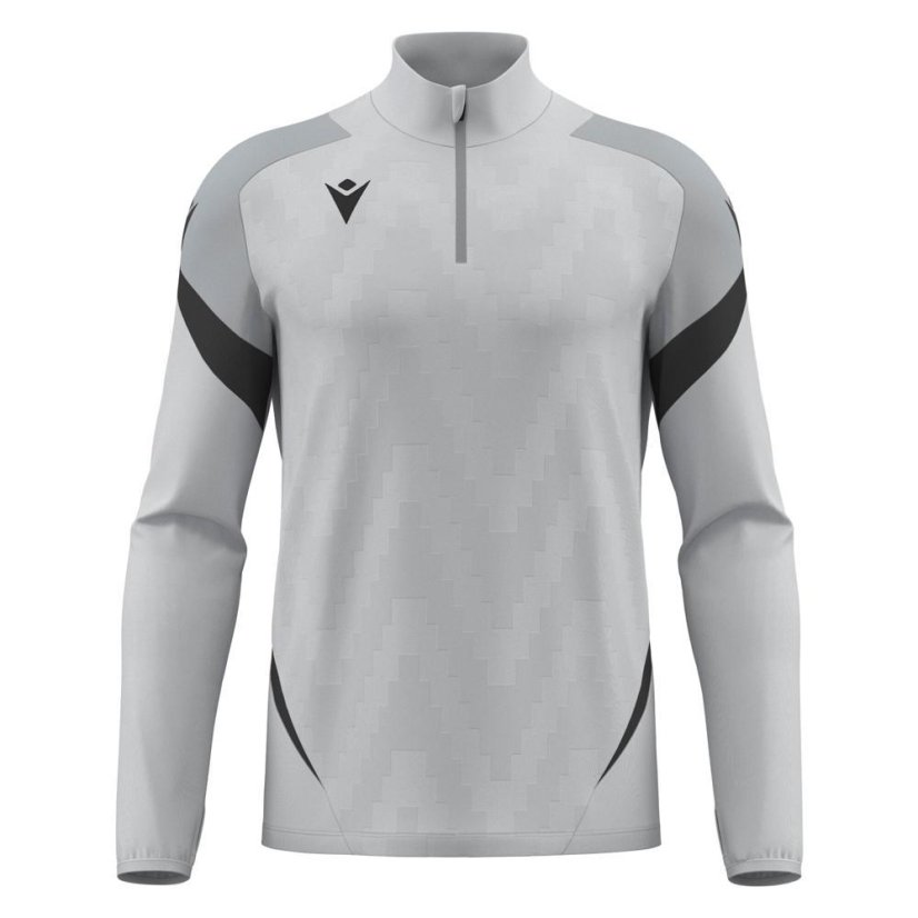 Sportovní top Macron Starfall 1/4 Zip - Farba: Čierna/biela, Veľkosť: 3XL
