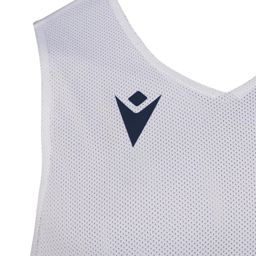 Sportovní dres bez rukávů Macron Propane Reversible - Barva: Černá/bílá, Velikost: 3XS
