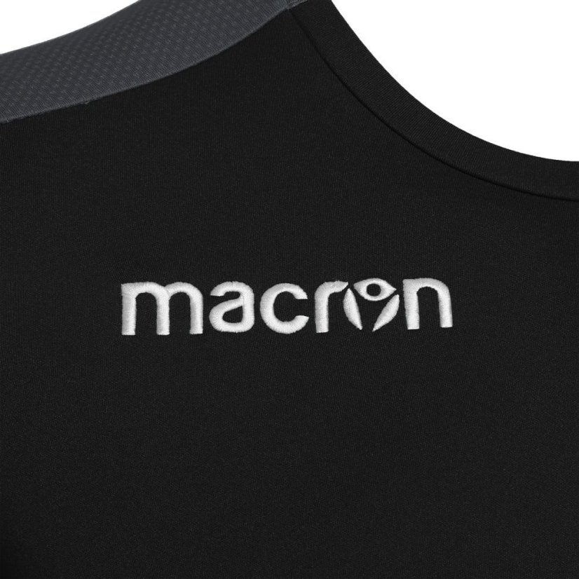 Dres Macron Titan SS - Barva: Černá/bílá, Velikost: 3XL