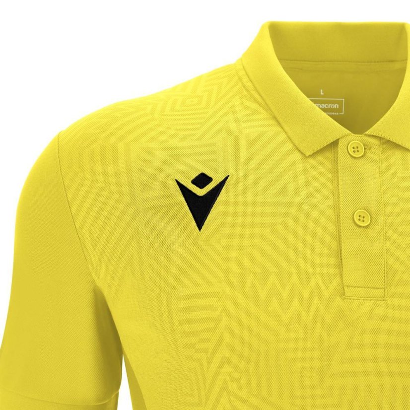 Polo triko Macron Rap - Barva: Červená/bílá, Velikost: M