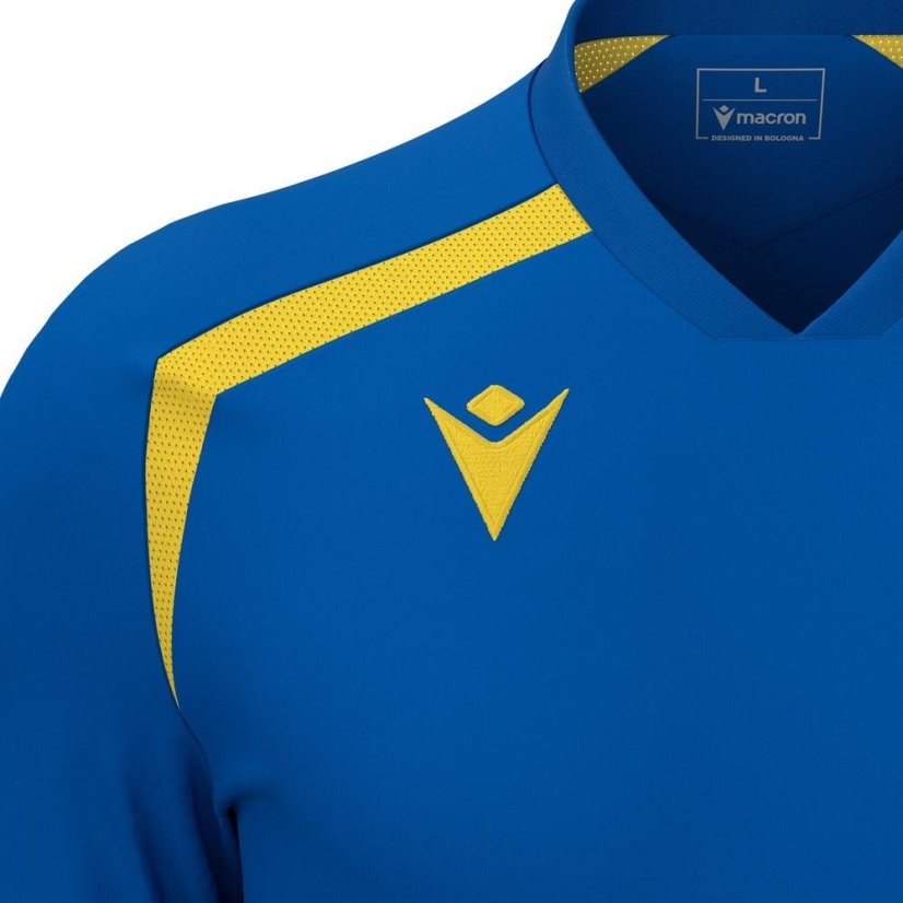 Dres Macron Wyrm - Farba: Čierna/červená, Veľkosť: L