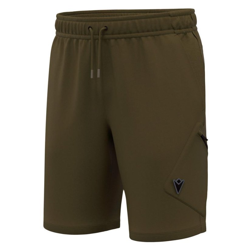 Sportovní kraťasy Macron Ath Icon Island - Barva: Černá, Velikost: 4XL