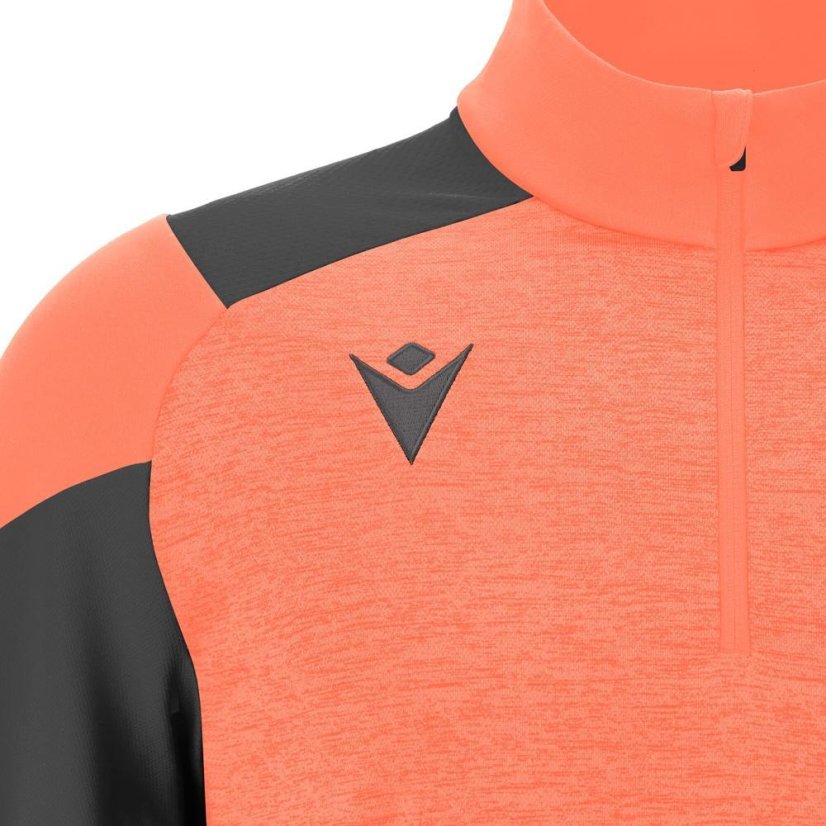 Top Macron Chantico 1/4 Zip - Barva: Oranžová, Velikost: M
