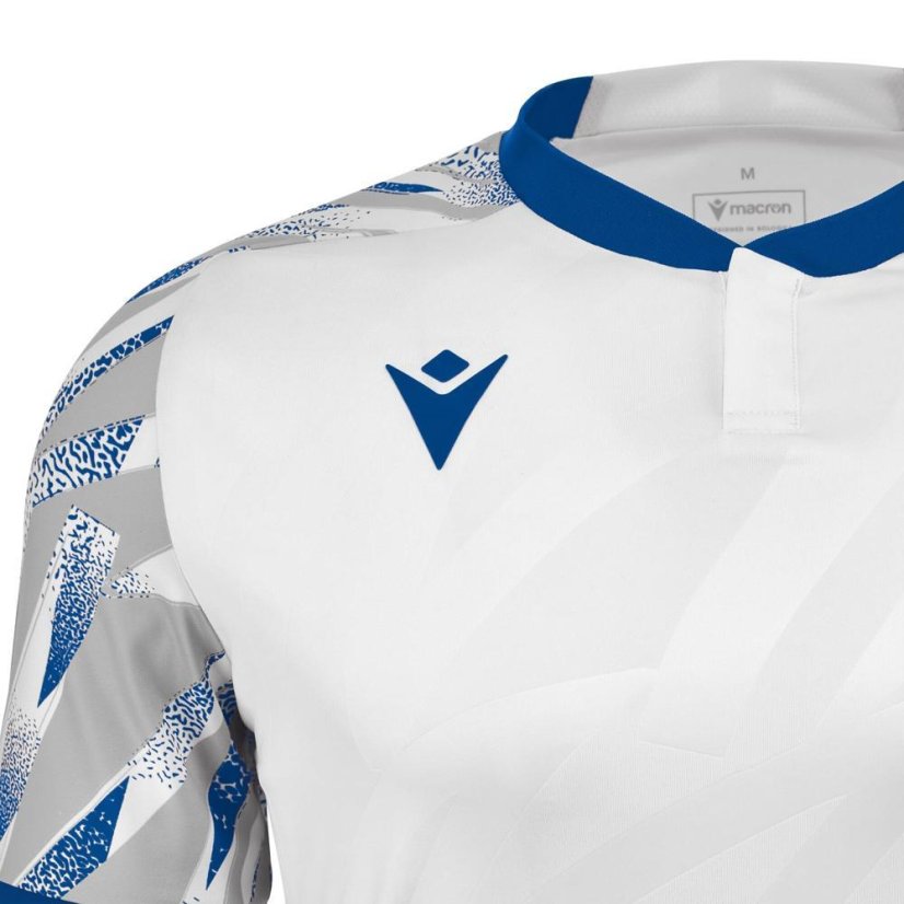 Dětský dres Macron Themis Eco - Barva: Tyrkysová, Velikost: XS