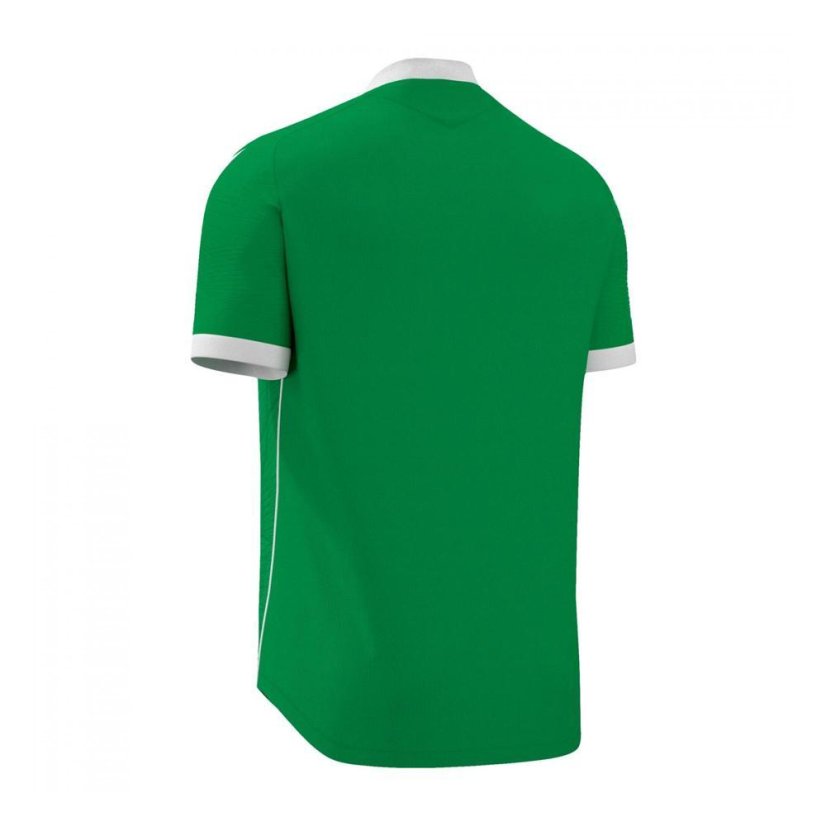 Dres Macron Wyvern Eco - Barva: Vínová/světle modrá, Velikost: M
