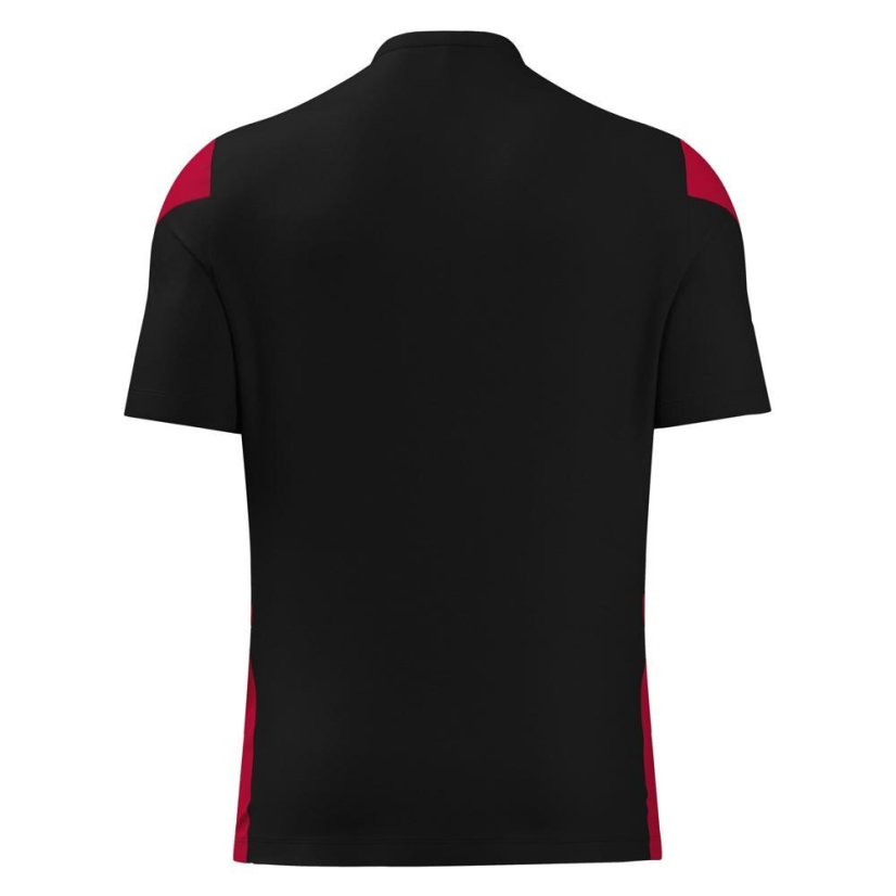 Dres Macron Polis - Barva: Černá/červená, Velikost: 3XL