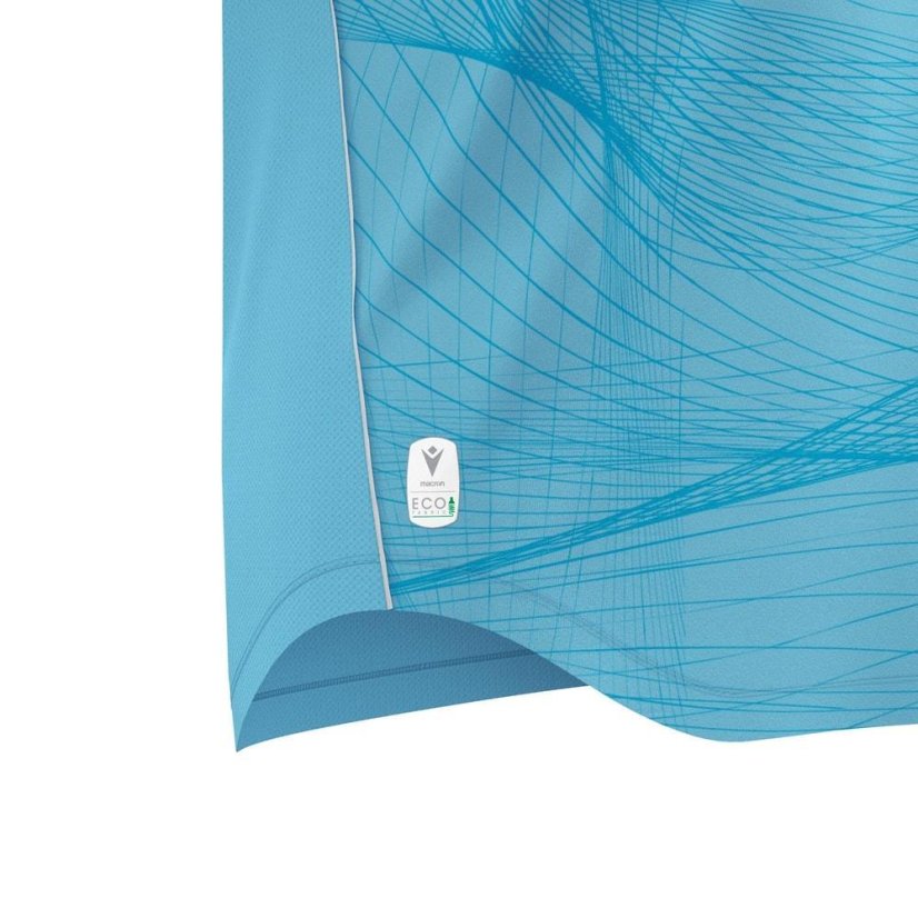 Dres Macron Wyvern Eco - Barva: Vínová/světle modrá, Velikost: M