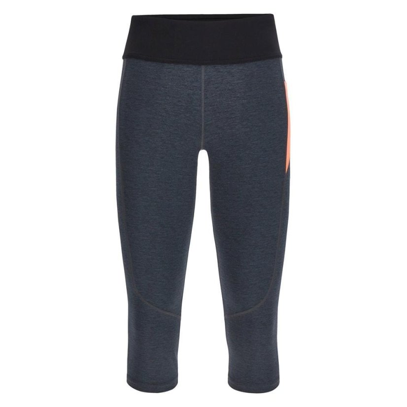 Kalhoty Macron Run SCD Cheryl Light Stretch 3/4 - Farba: Biela/čierna, Veľkosť: XS
