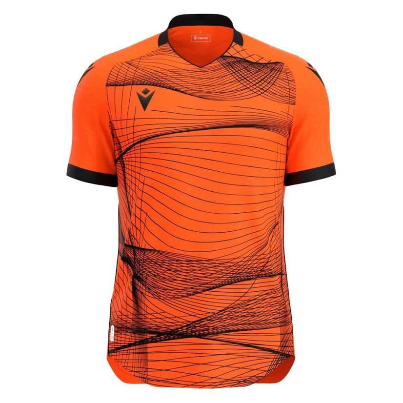 Dres Macron Wyvern Eco - Barva: Vínová/světle modrá, Velikost: M