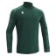 Triko Macron Naryn 1/4 ZIP - Barva: Lahvově zelená, Velikost: M