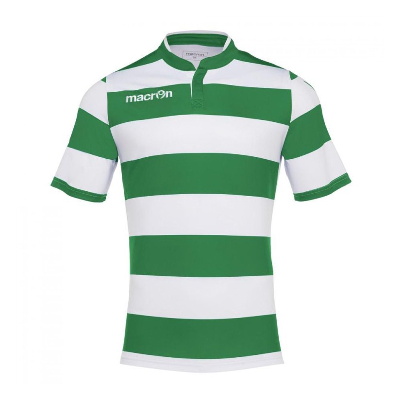 Zápasový dres s krátkým rukávem Macron Kepler - Barva: Královská modrá/bílá, Velikost: 3XL