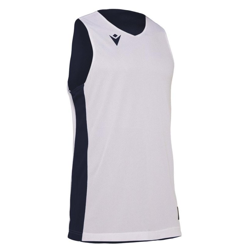 Sportovní dres bez rukávů Macron Propane Reversible - Barva: Černá/bílá, Velikost: 3XS