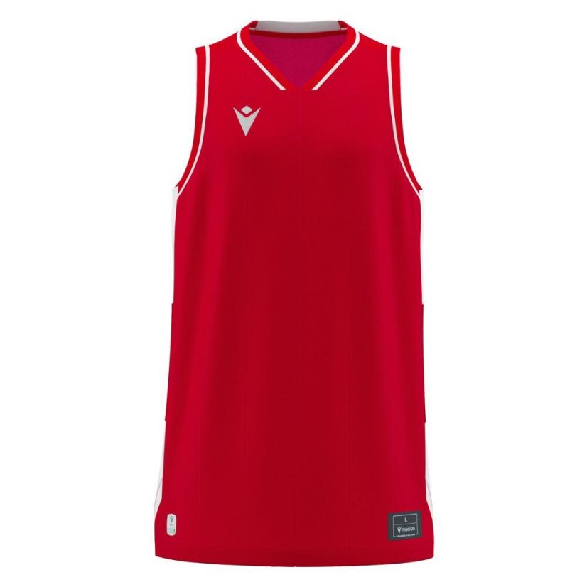 Sportovní dres bez rukávů Macron Carbon Eco - Barva: Černá, Velikost: 3XL